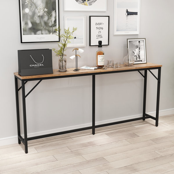 17 Stories 70.8'' Console Table Wayfair Canada